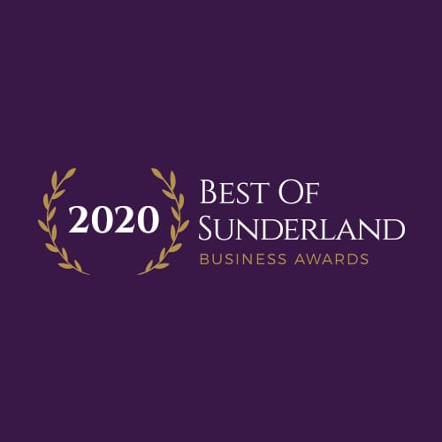 Best Customer Service Award at the 2020 Best of Sunderland Business Awards