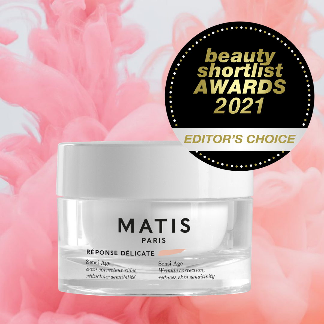 Matis Paris Sensi-Age Misturiser wins the Editor's Choice Award at the 2021 Beauty Shortlist Awards