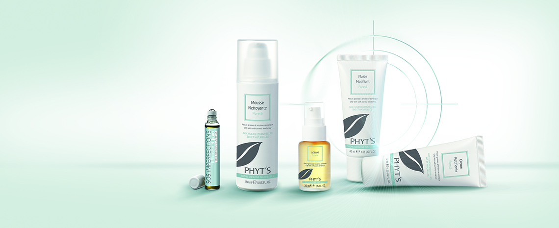 Combating oily skin with Phyt's